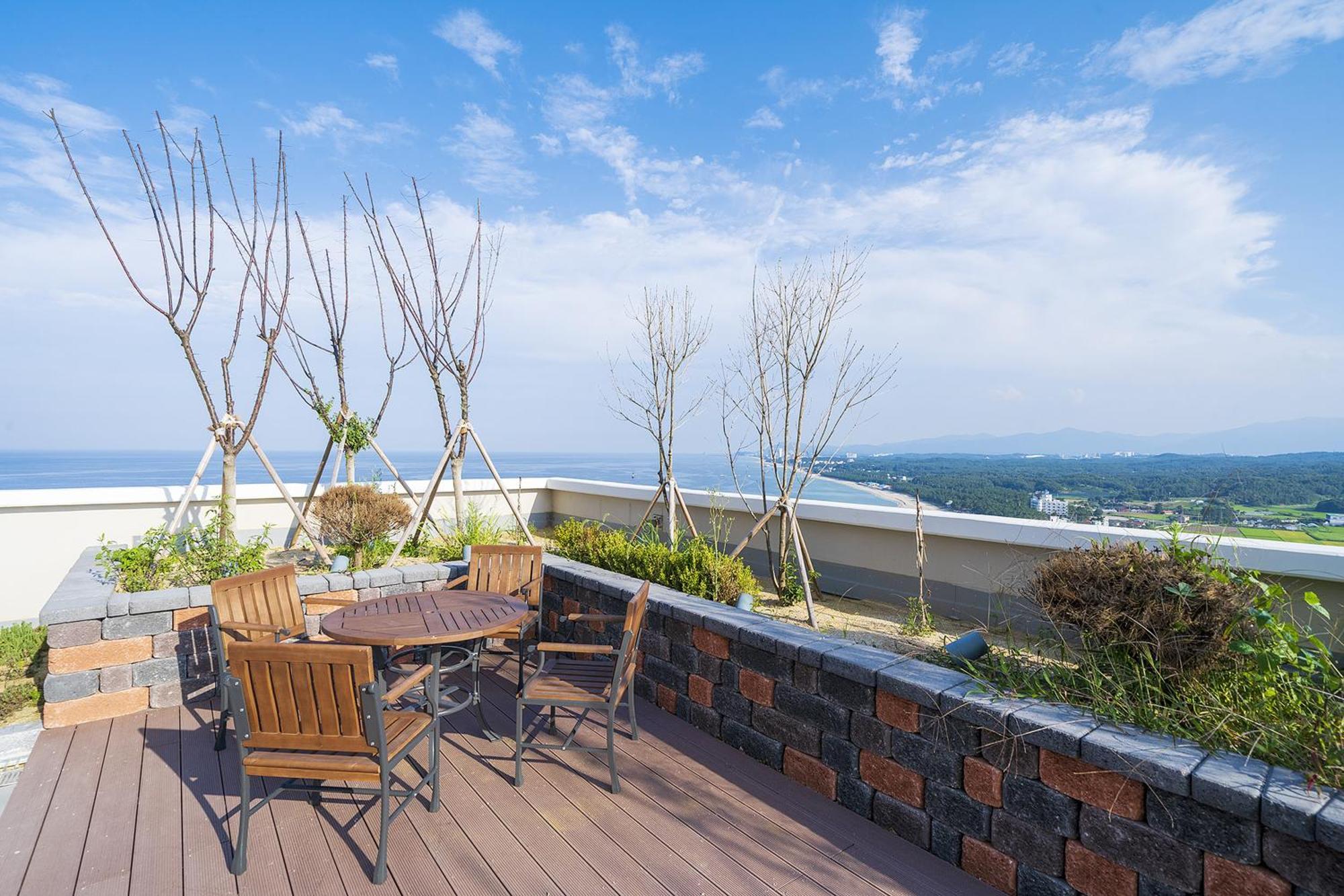 Gangneung Chonpines Ocean Suites Hotel מראה חיצוני תמונה